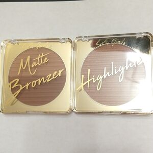 L.A Girl Matte bronzer (GBL399 sunset glow) highlighter (GBL398 sunkised…